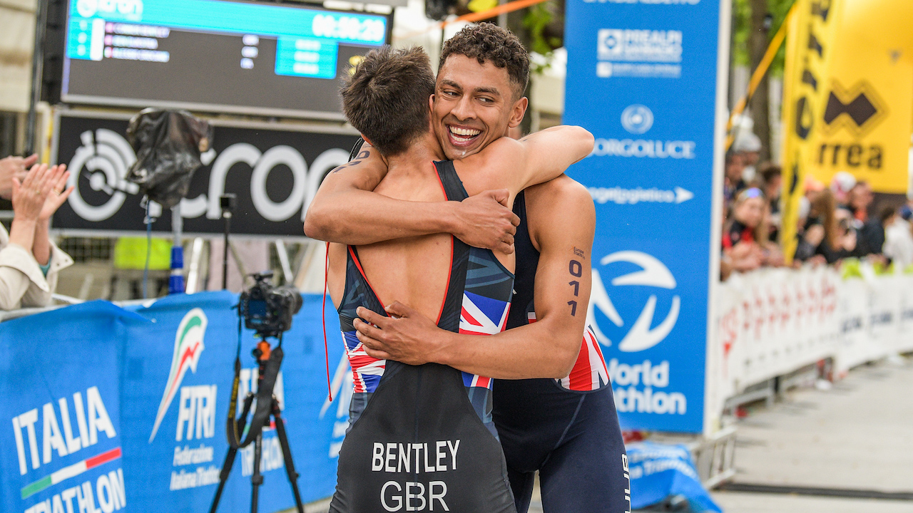 Connor Bentley / Ben Dijkstra Europe Triathlon Cup Caorle 2023