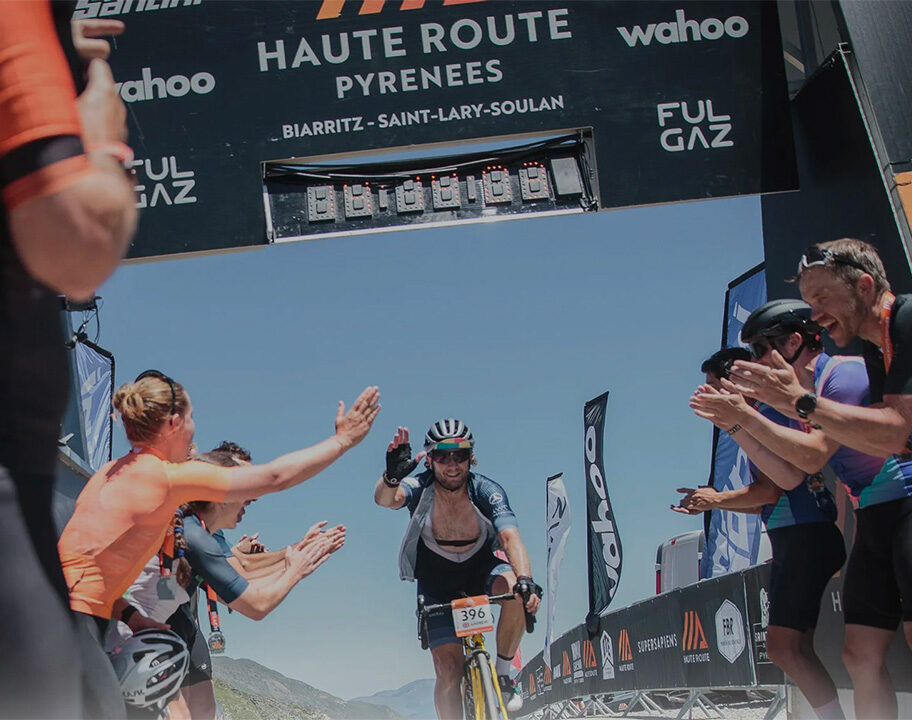 Cyclosportive & Gran Fondo beginner rider at Haute Route Pyrenees