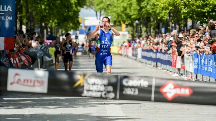 Euan De Nigro Europe Triathlon Junior Cup 2023