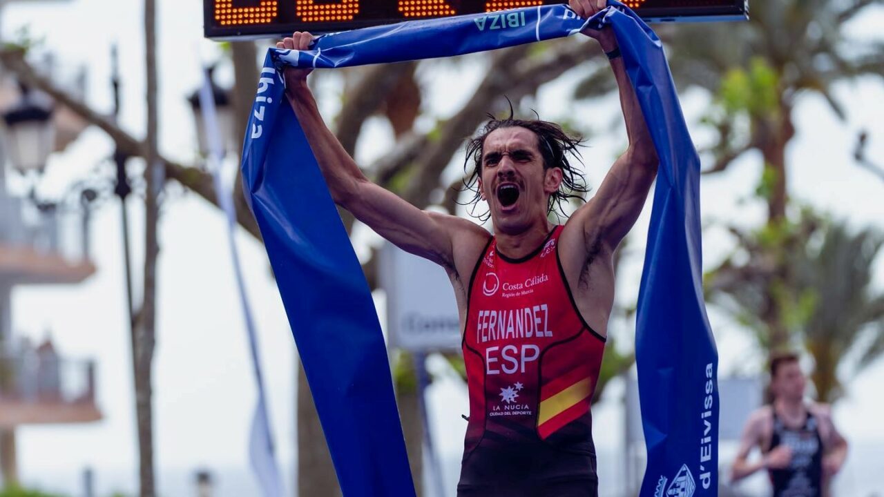 Cristian Fernandez Nieto World Aquathlon Championships 2023 Ibiza Photo credit: World Triathlon