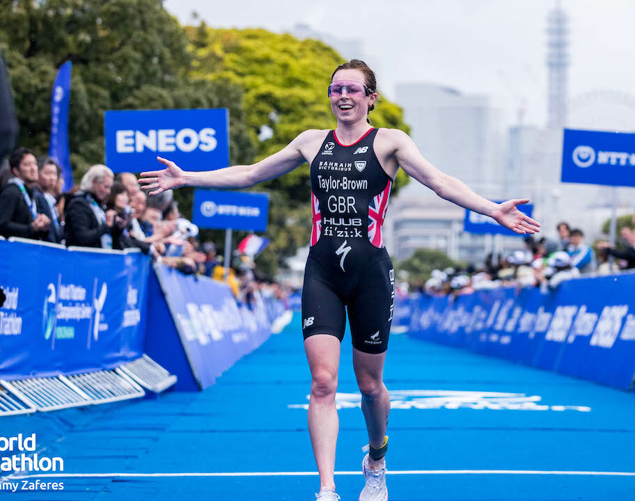 Georgia Taylor-Brown WTCS Yokohama 2023 finish