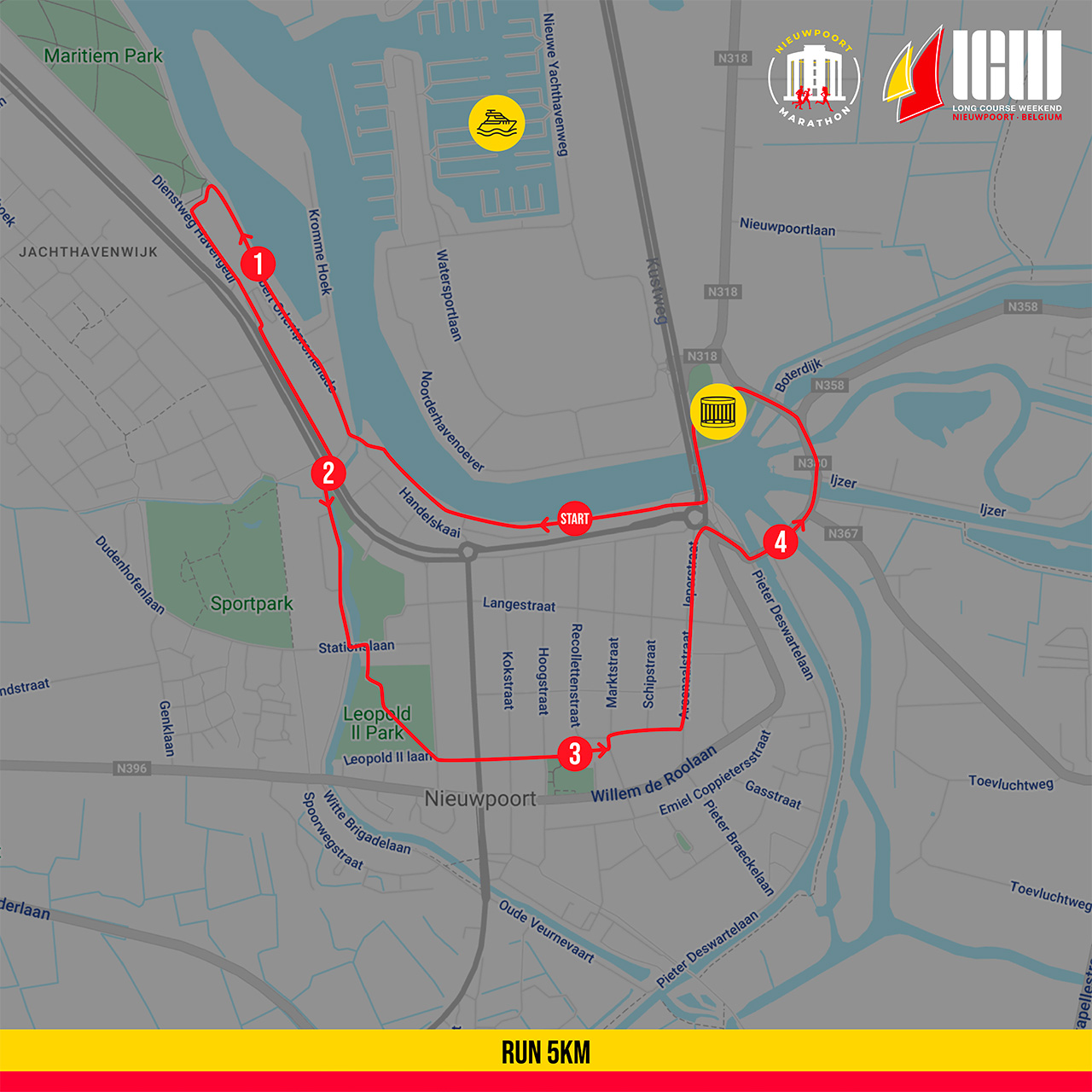 Long Course Weekend Belgium - Run Course - 5KM Long Course Weekend Belgium - Run Course - 5KM