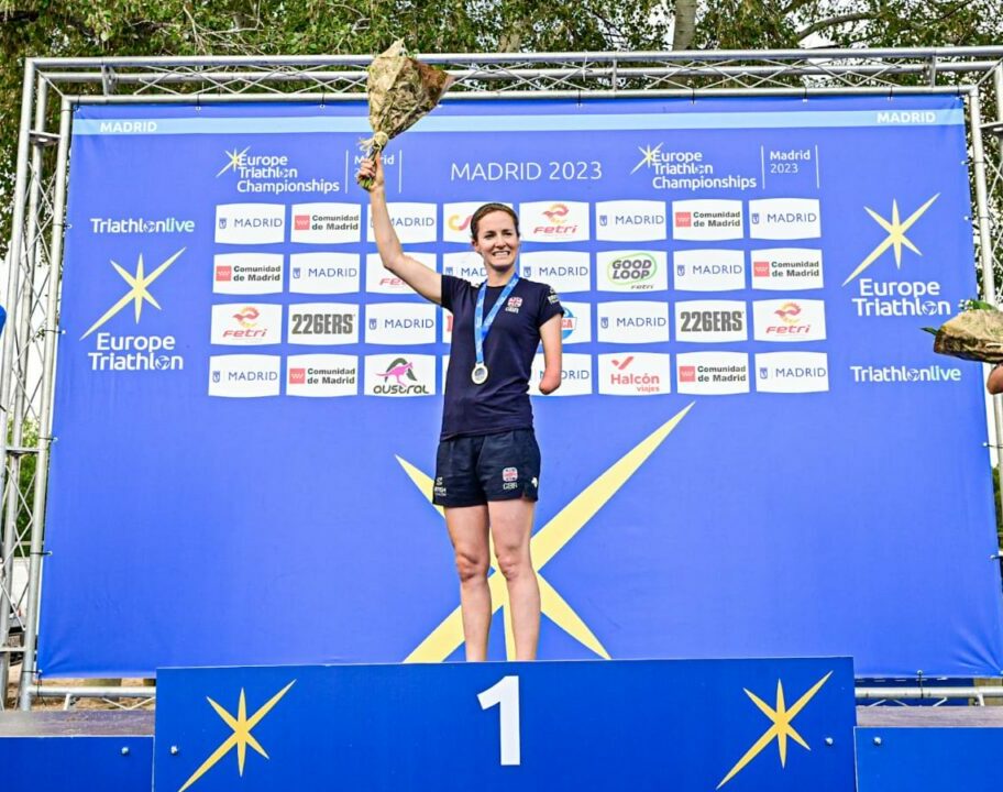 Claire Cashmore European Paratriathlon Championships 2023 Madrid