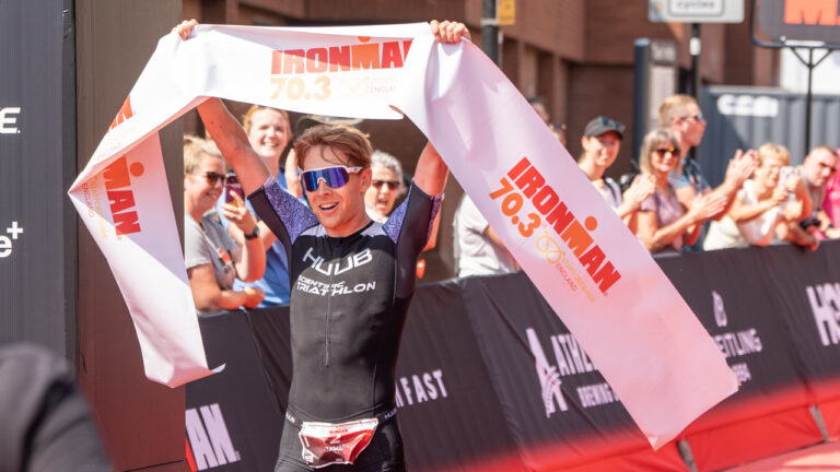 James Teagle wins IRONMAN 70.3 Staffordshire