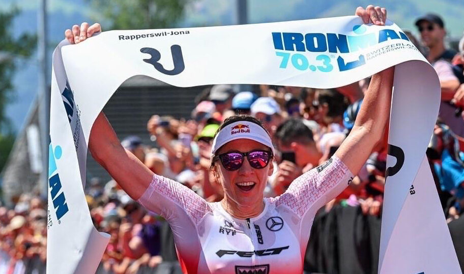 Daniela Ryf wins IRONMAN 70.3 Switzerland