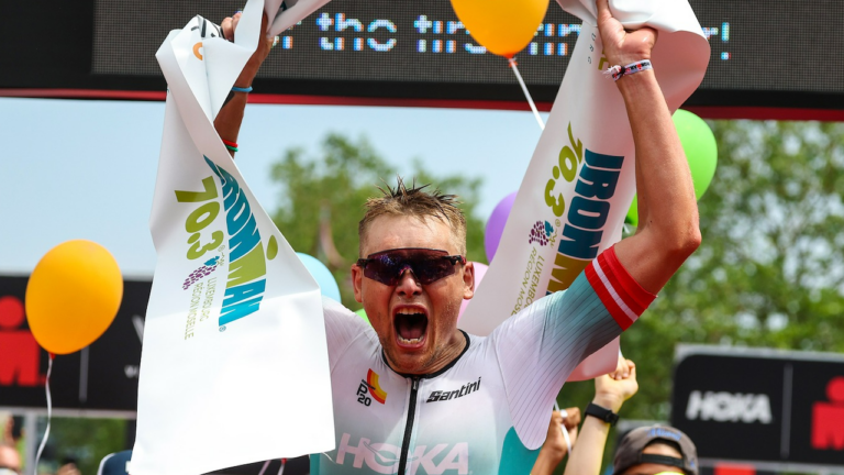 Miki Taagholt IRONMAN 70.3 Luxembourg 2023 win