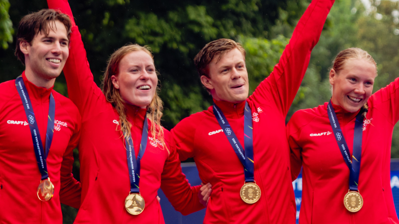 Team Norway wins Mixed Relay at European Games