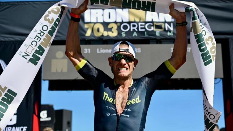 Lionel Sanders IRONMAN 70.3 Oregon Results 2023