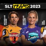 SLT team managers 2023 Chris McCormack, Nicholas Chase, Michelle Dillon and Tim Don