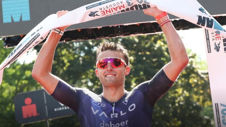 Trevor Foley IRONMAN 703 Maine [Photo credit: Meg Oliphant / Getty Images for IRONMAN]