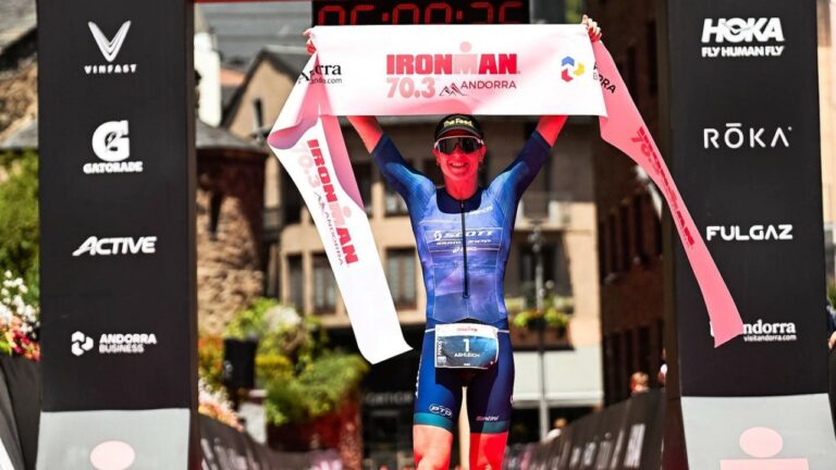 Ashleigh Gentle IRONMAN 70.3 Andorra 2023