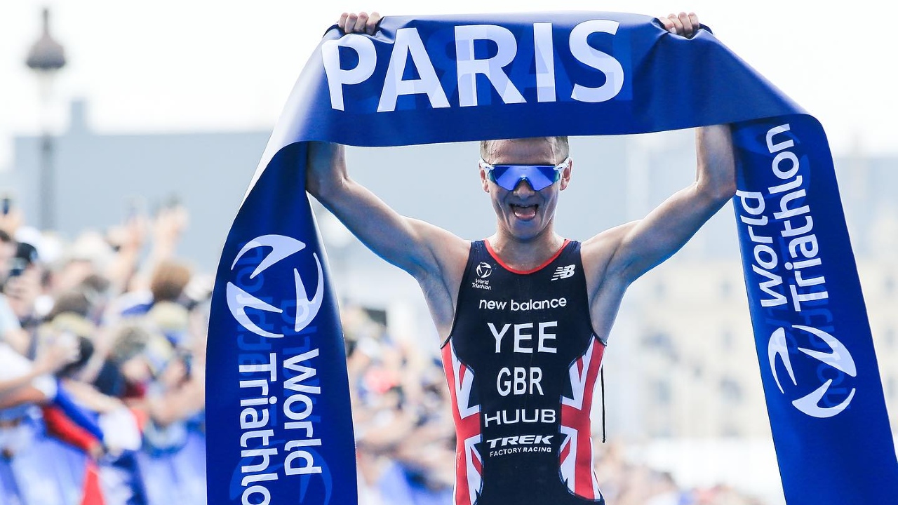 Alex Yee vince il Test Event di Parigi 2023 [Photo credit: World Triathlon / Wagner Araujo]