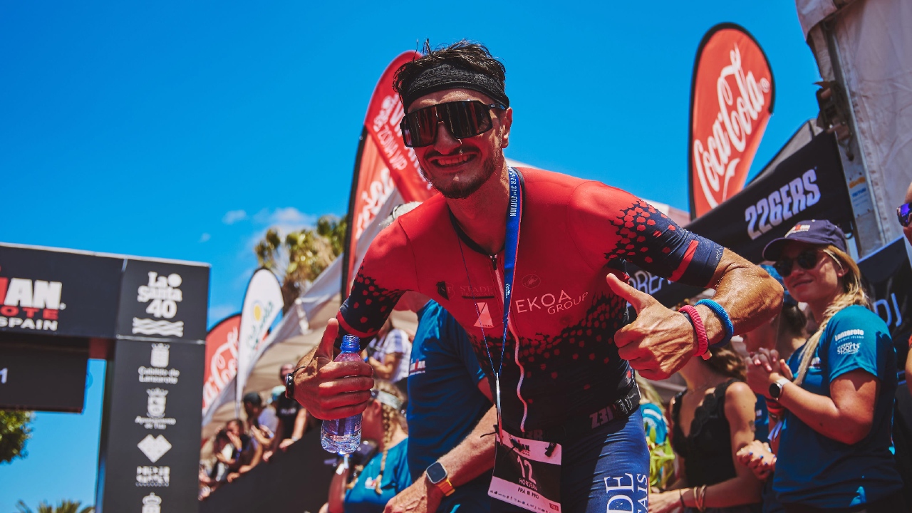 Arthur Horseau wins IRONMAN Lanzarote 2023 [Photo credit: James Mitchell / Club La Santa IRONMAN Lanzarote]