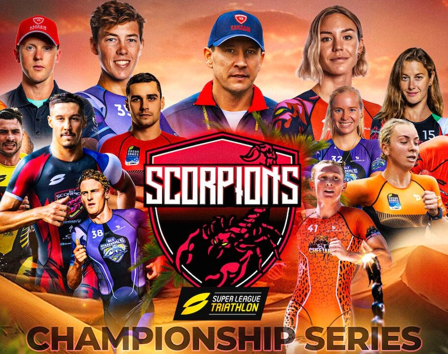 Bahrain Victorious Scorpions squad 2023 Super League Triathlon