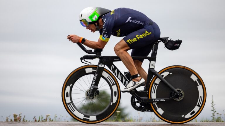 Lionel Sanders bike 703 Worlds 2023 photo credit Talbot Cox