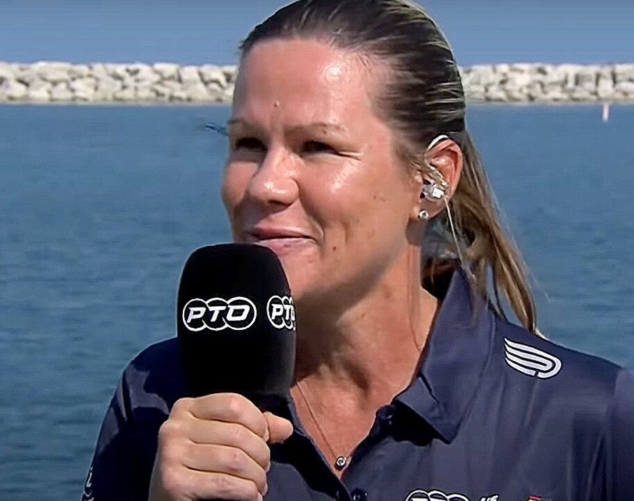 Mirinda Carfrae PTO Tour US Open Broadcast Commentator