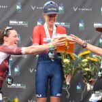 Women's Podium Celebrations at The IRONMAN 70.3 World Championships