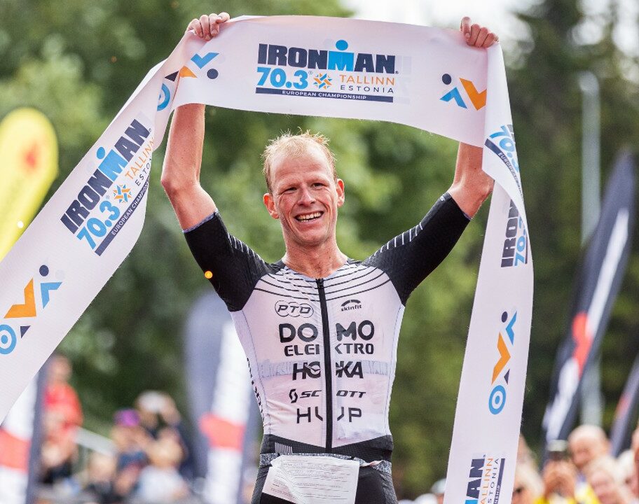 Pieter Heemeryck IRONMAN 70.3 European Championship Tallinn 2023.
