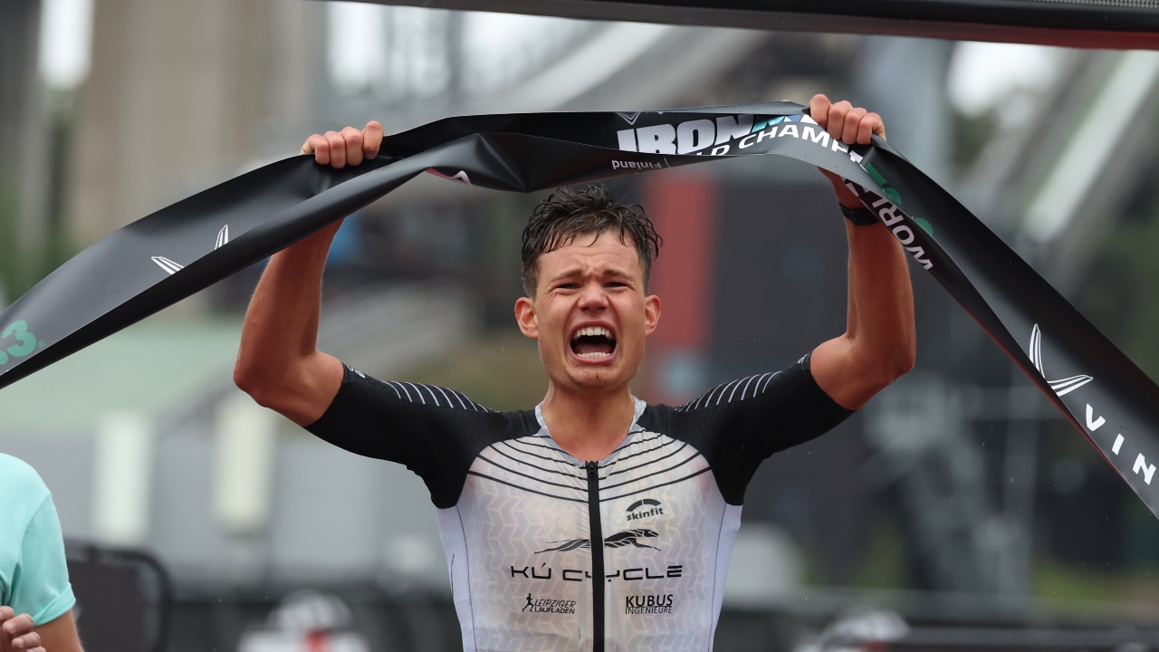 Rico Bogen wins the IRONMAN 70.3 World Championships