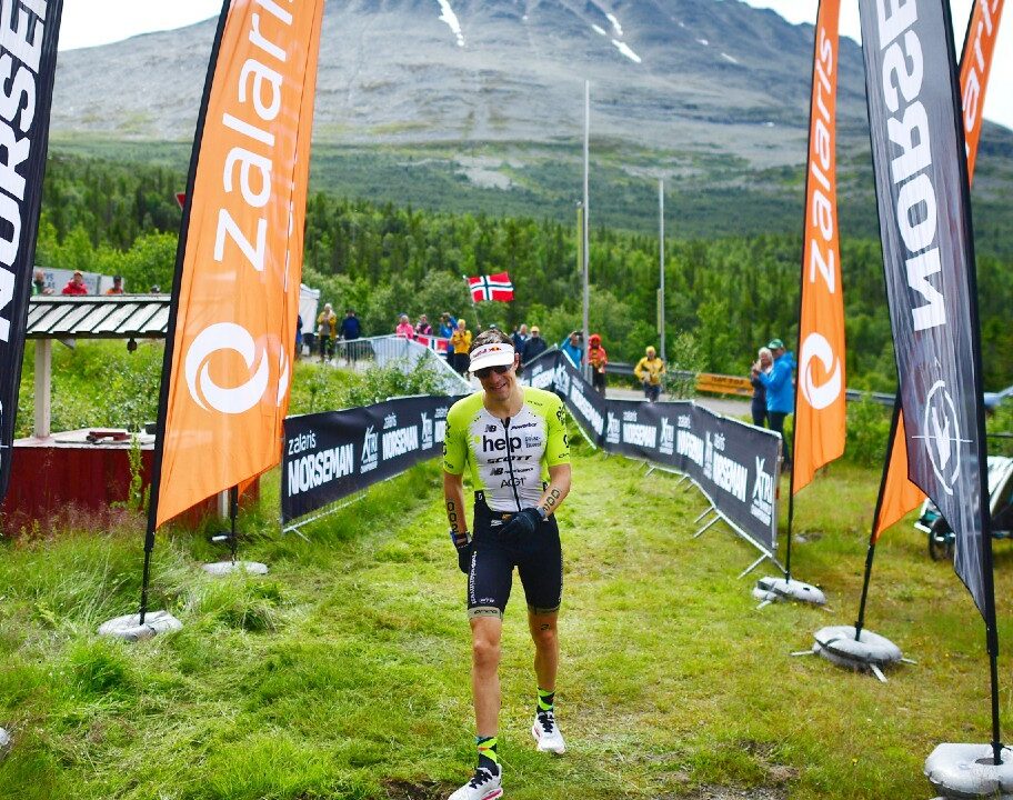 Sebastian Kienle Norseman Triathlon 2023 Finish