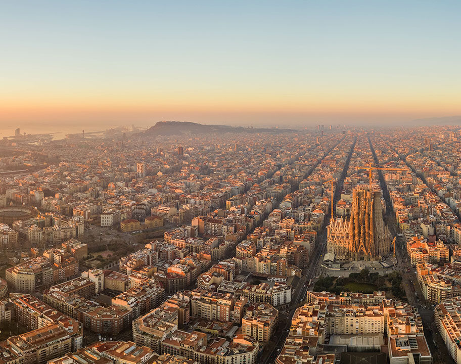 Challenge Barcelona Triathlon city vista