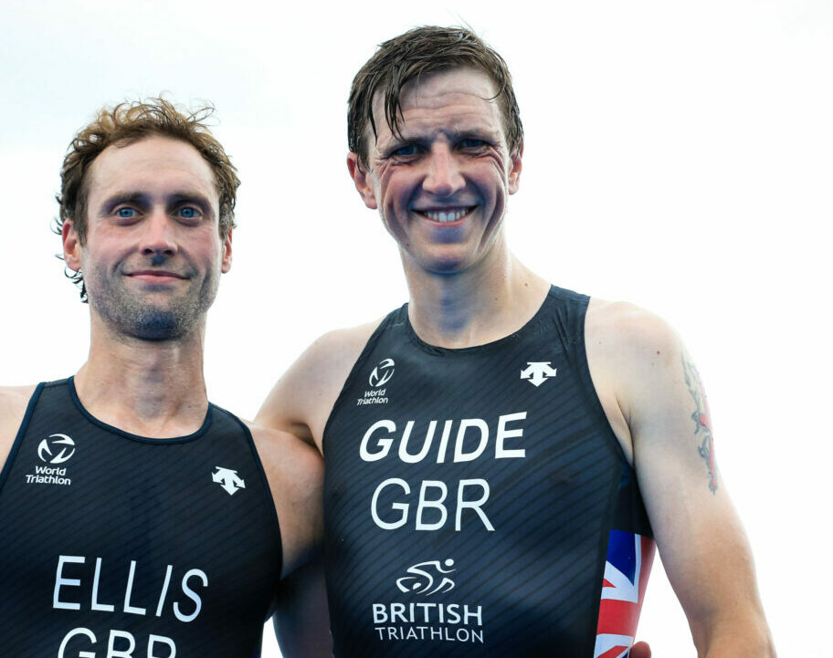 World Triathlon Para Cup Paris 2023 - Dave Ellis and Luke Pollard