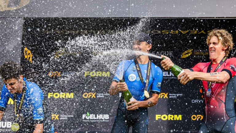 Men's podium at SLT Championship Series London