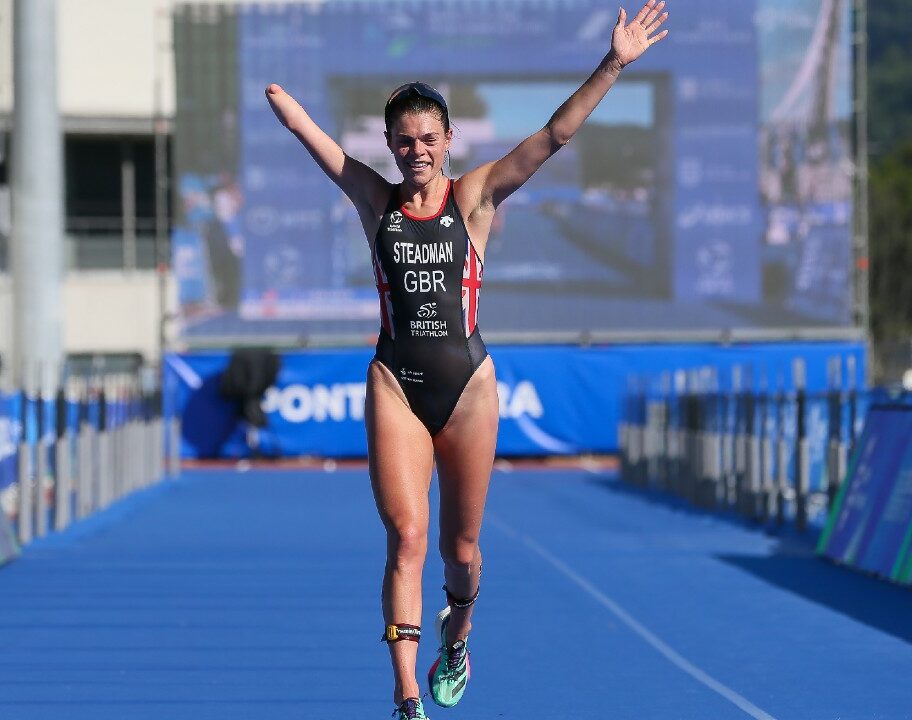 Lauren Steadman World Triathlon Para Championships Pontevedra 2023