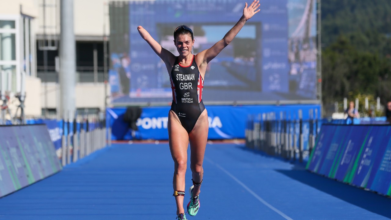 Paralympic Gold medalist Lauren Steadman makes cross country skiing World  Cup debut - Triathlon News - TRI247