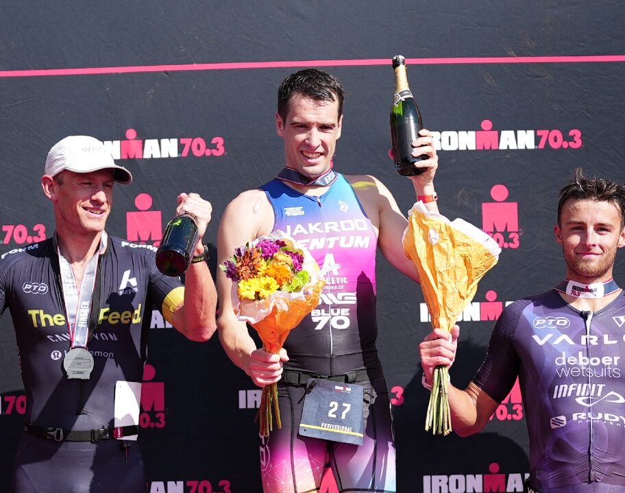 Lionel Sanders Jackson Laundry Trevor Foley IRONMAN 703 Michigan 2023 photo credit: IRONMAN