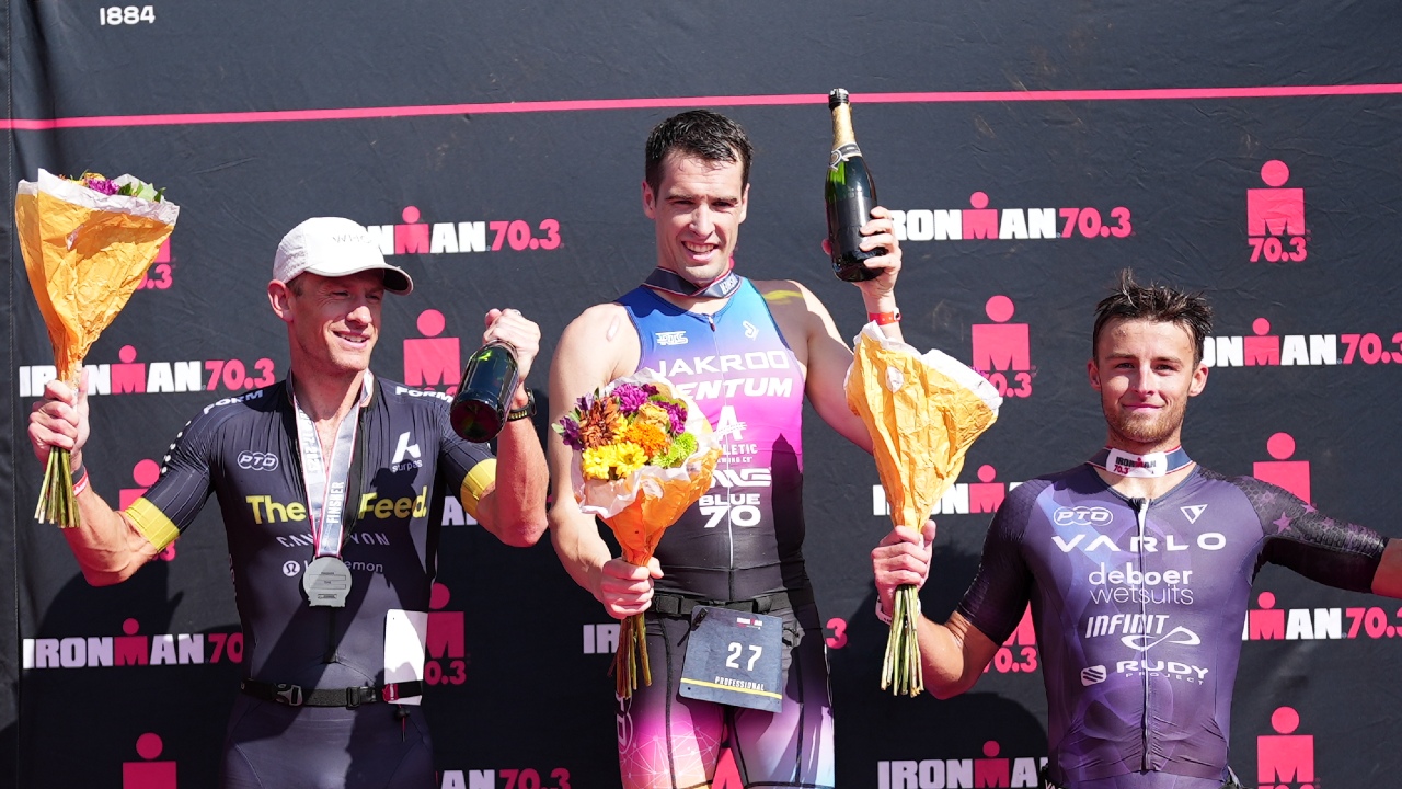 Lionel Sanders Jackson Laundry Trevor Foley IRONMAN 703 Michigan 2023 photo credit: IRONMAN