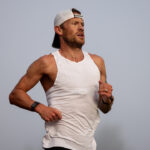 Lionel Sanders training pic August 2023 photo credit Talbot Cox