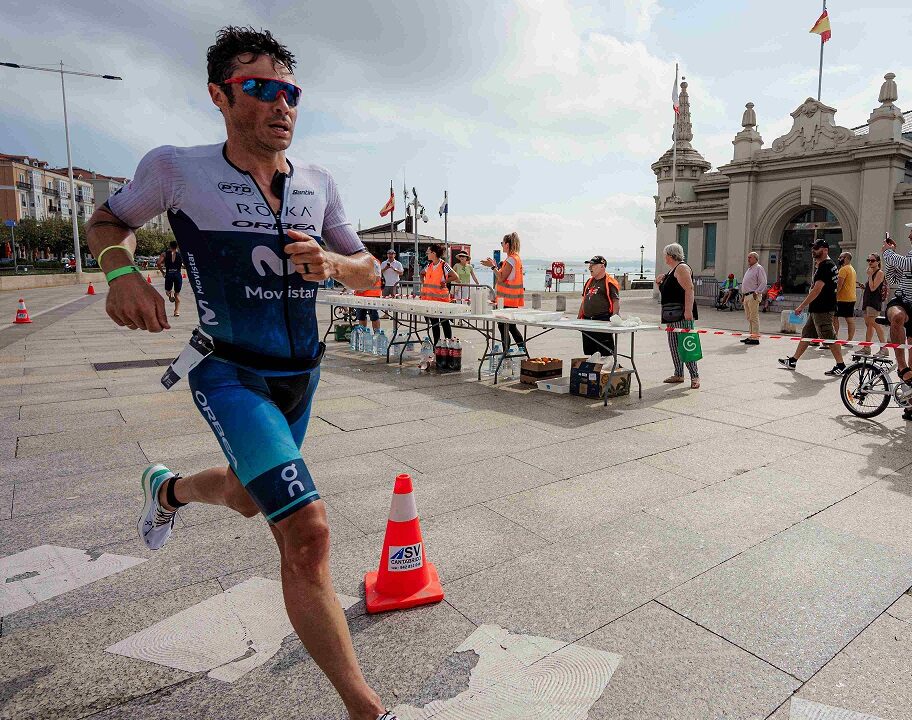 Javier Gomez at the Triathlon de Ciudad Santander