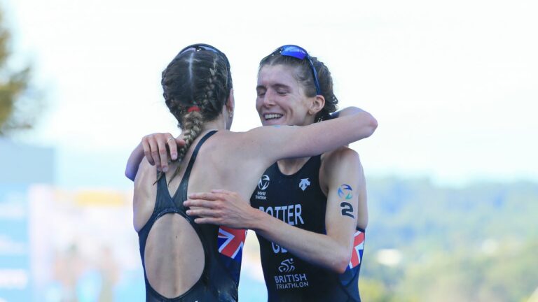 Beth Potter Kate Waugh World Triathlon Championship Finals 2023