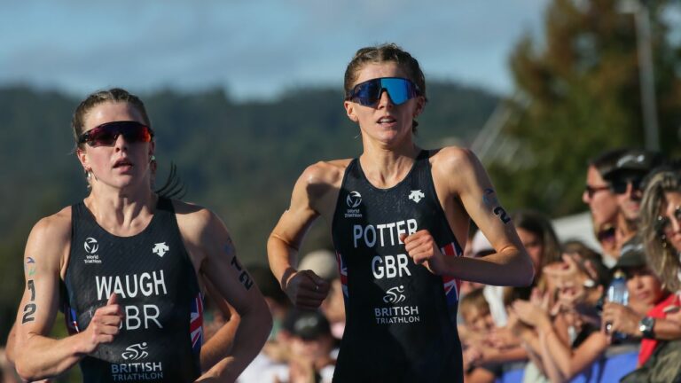 Beth Potter Kate Waugh World Triathlon Championship Finals 2023