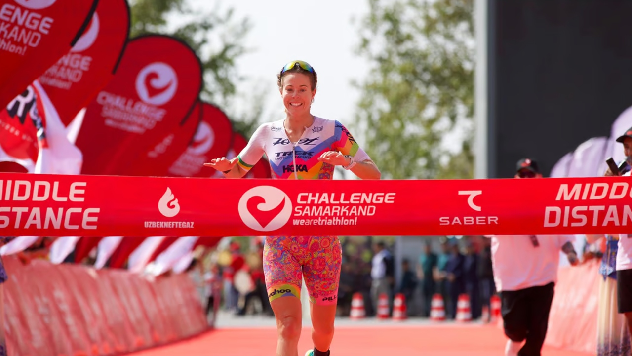 ellie salthouse finish line challenge samarkand 2023 photo credit Challenge Family