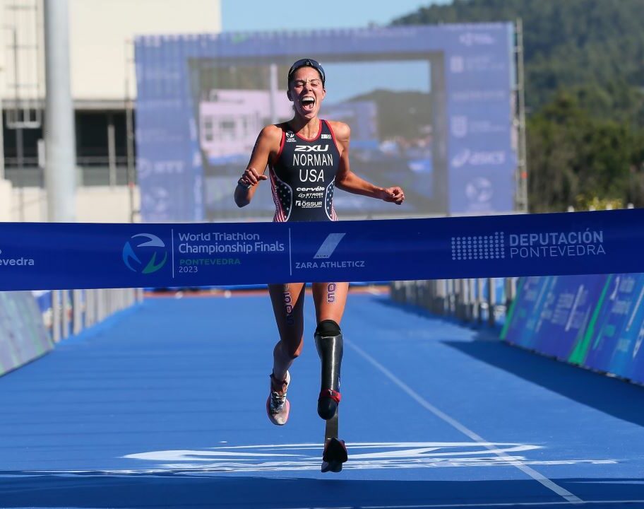 Grace Norman - World Para Triathlon Championships Pontevedra 2023