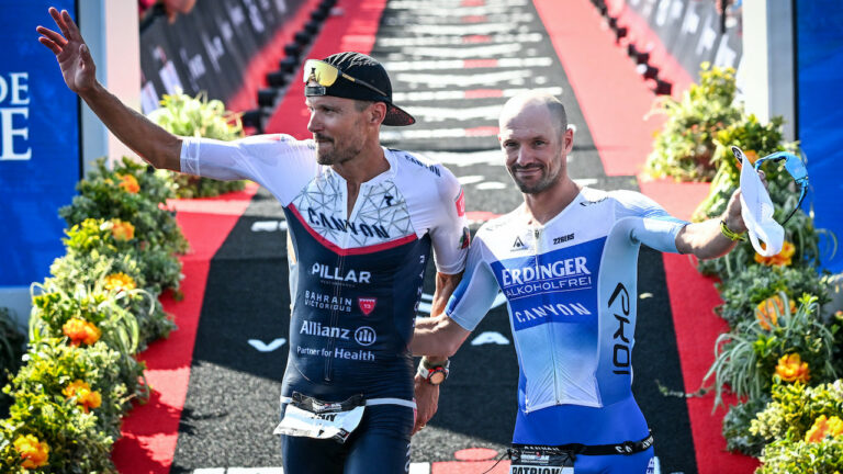 Jan Frodeno and Patrick Lange IRONMAN World Championship 2023 Nice, France