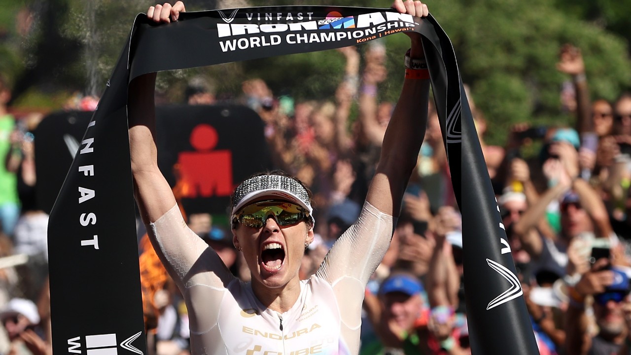 Lucy Charles-Barclay IRONMAN World Championship Kona 2023 Tape