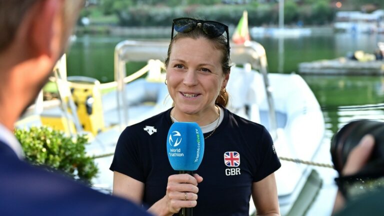 Vicky Holland World Triathlon Cup Rome 2023
