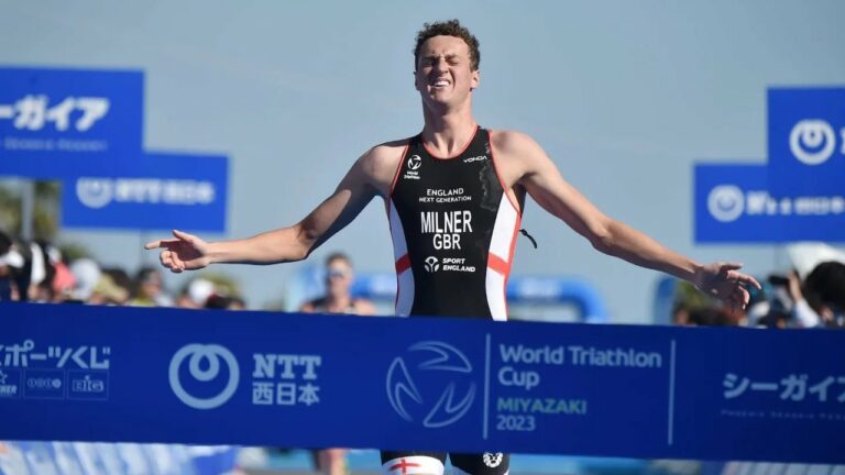 Hugo Milner World Triathlon Cup Miyazaki 2023