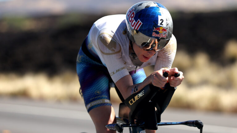VinFast IRONMAN World Championship 2023 - Lucy Charles-Barclay bike aero