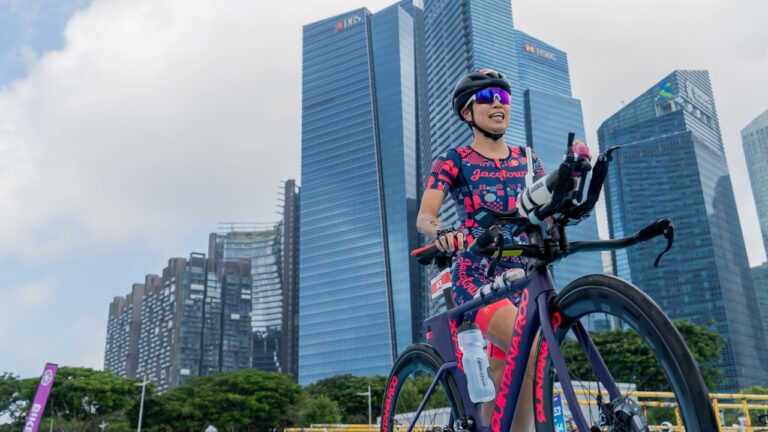 T100 Singapore Age Group bike course