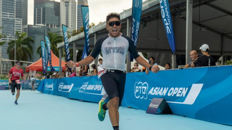 Age group triathlete at PTO Asian Open