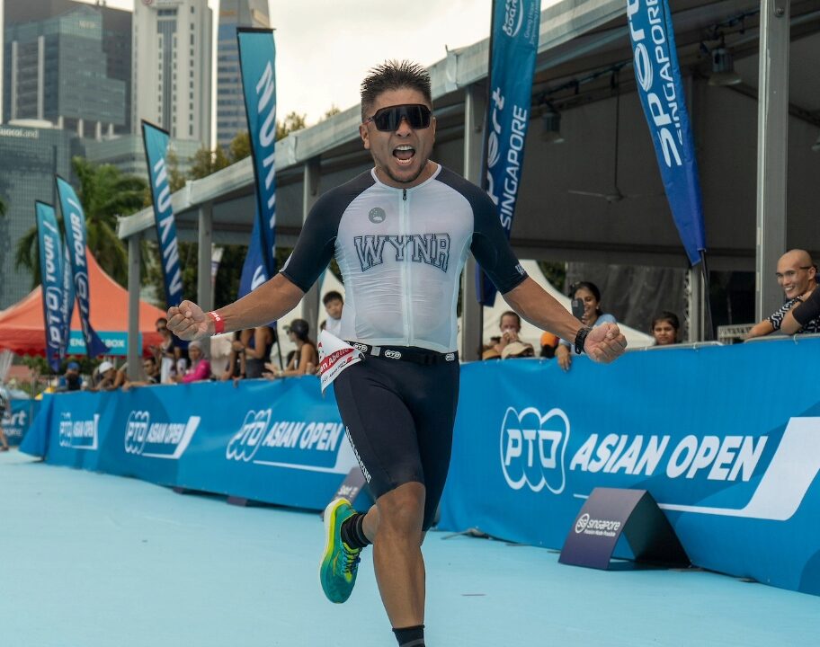 Age group triathlete at PTO Asian Open