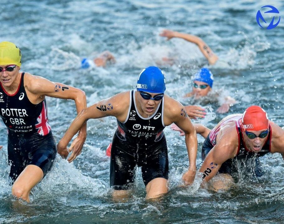 Bet Potter Paris Test Event 2023 swim