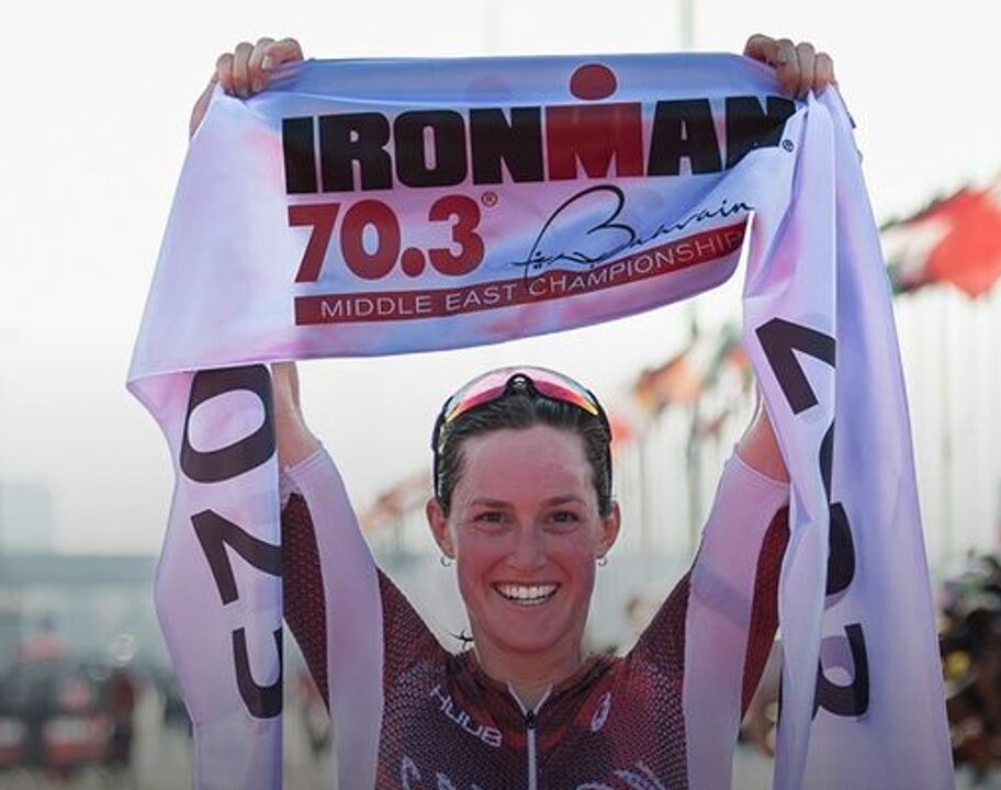 Kat Matthews Bahrain 703 2023 win photo credit IRONMAN