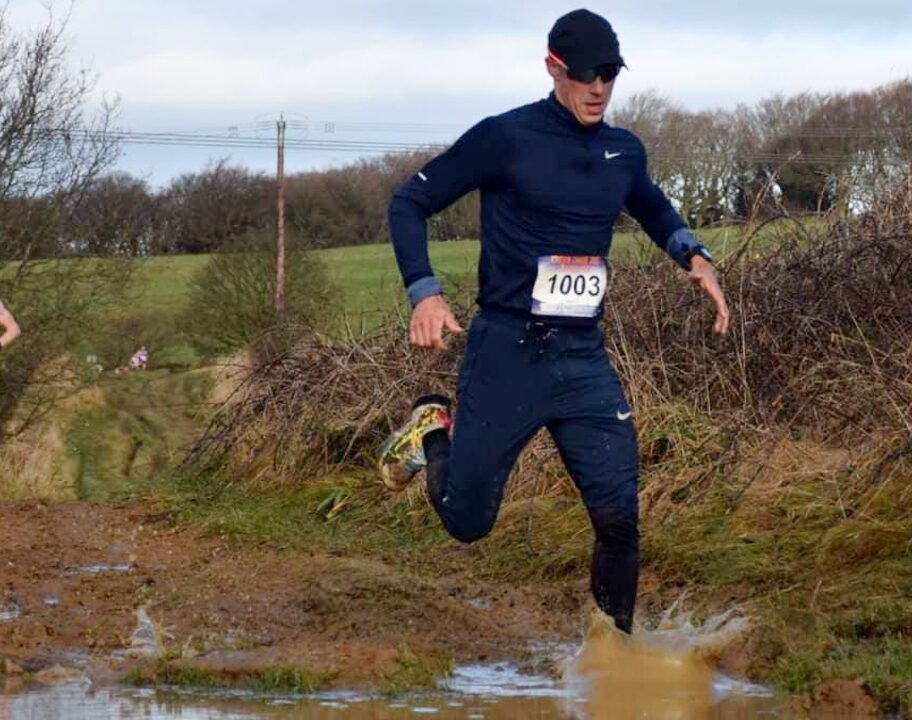 Vincent Luis moved past reigning champion Dom Coy late on at the Chevin Chase photo credit Dave Woodhead