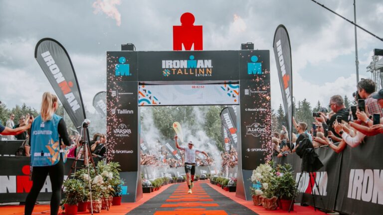 IRONMAN Tallinn finish line