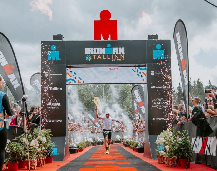 IRONMAN Tallinn finish line
